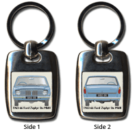 Ford Zephyr Six 1951-56 Keyring 5